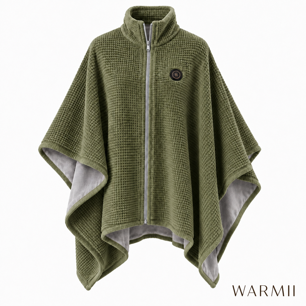 Warmii Poncho Beheizbar